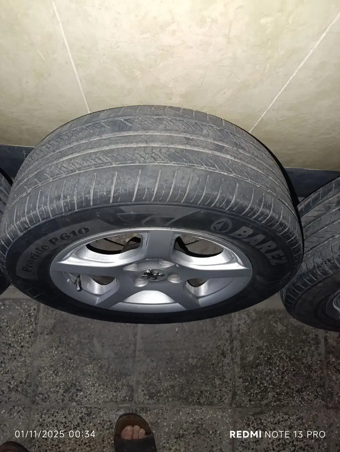 رینگ و لاستیک پنج پر P.R.C|قطعات یدکی و لوازم جانبی|اهواز, کوی جواهری|دیوار