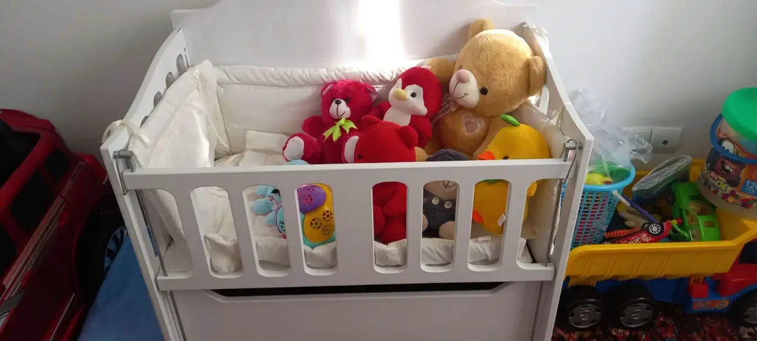 تخت کنار مادر نوزاد گهواره شو|تخت و صندلی بچه|مراغه, |دیوار