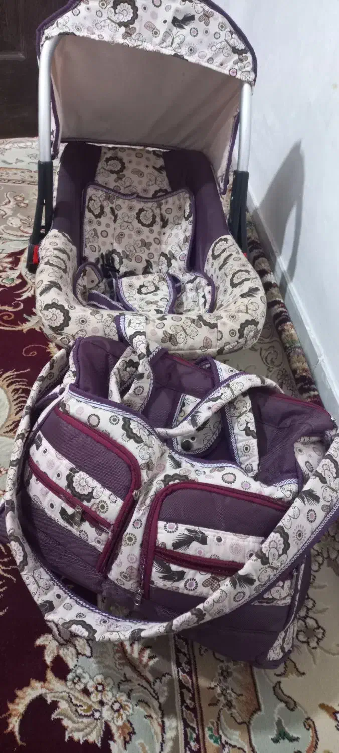 کلیر و ساک و اغوشی بچه|کالسکه و لوازم جانبی|ورامین, ورامین|دیوار