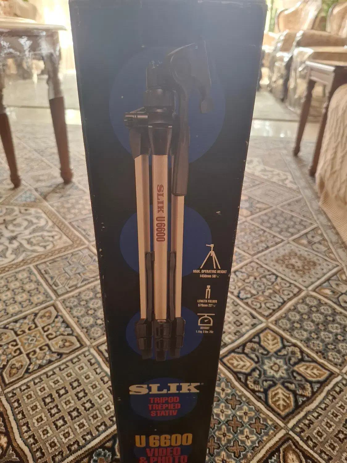 سه‌پایه‌دوربینslikژاپن|دوربین عکاسی و فیلم‌برداری|اصفهان, باغ دریاچه|دیوار