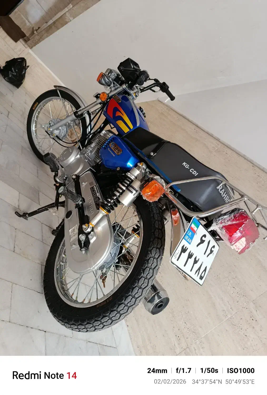 رهرو صفر1404|موتورسیکلت|قم, ولیعصر|دیوار