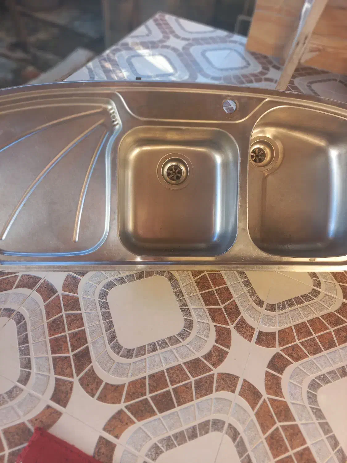 سینگ ظرفشویی|آب‌چکان و نظم‌دهنده ظروف|زرگرشهر, |دیوار