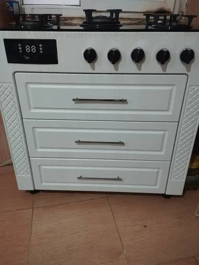 اجاق گاز ۵ شعله و بخاری و بوفه|اجاق گاز و لوازم برقی پختوپز|ایلام, |دیوار