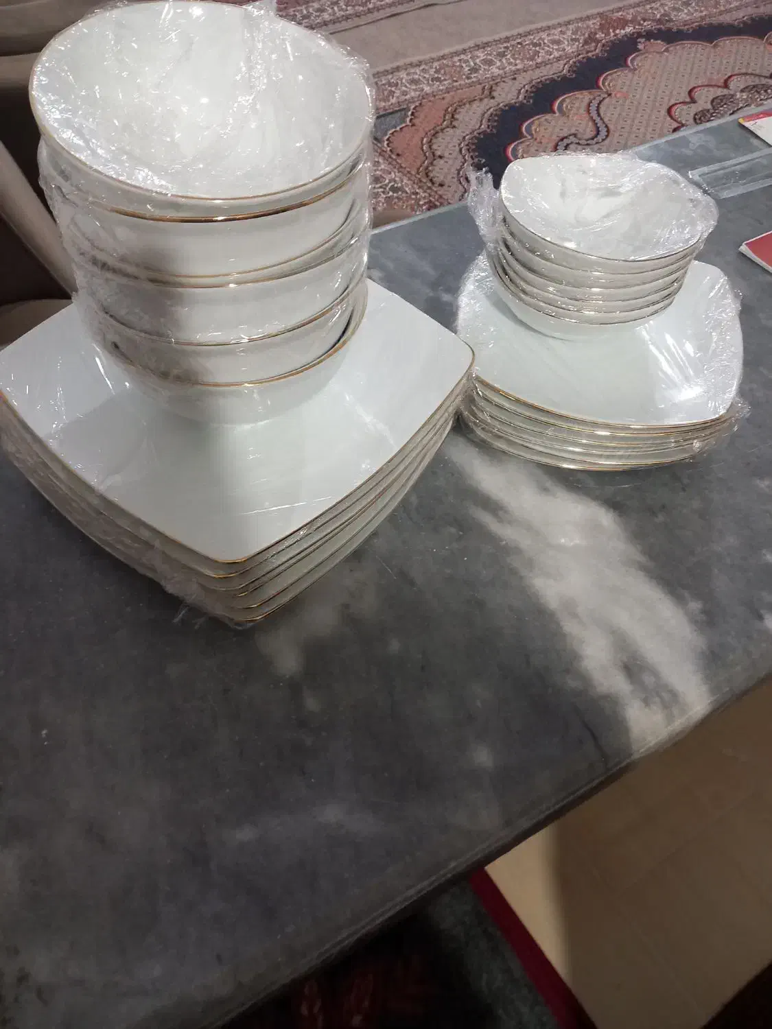 فروش چینی آلات آرکوپال لب طلا|ظروف سرو و پذیرایی|سلماس, |دیوار