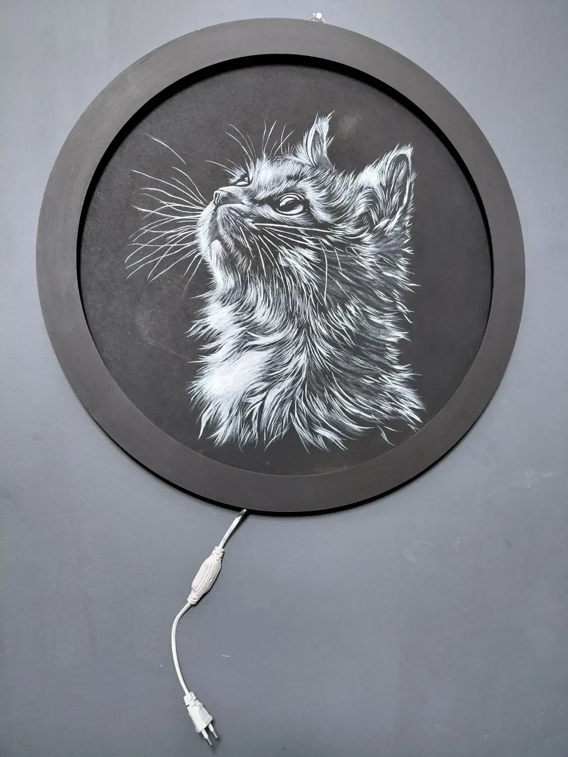 تابلوی ماه|تابلو، نقاشی، عکس|هشتگرد, هشتگرد قدیم|دیوار