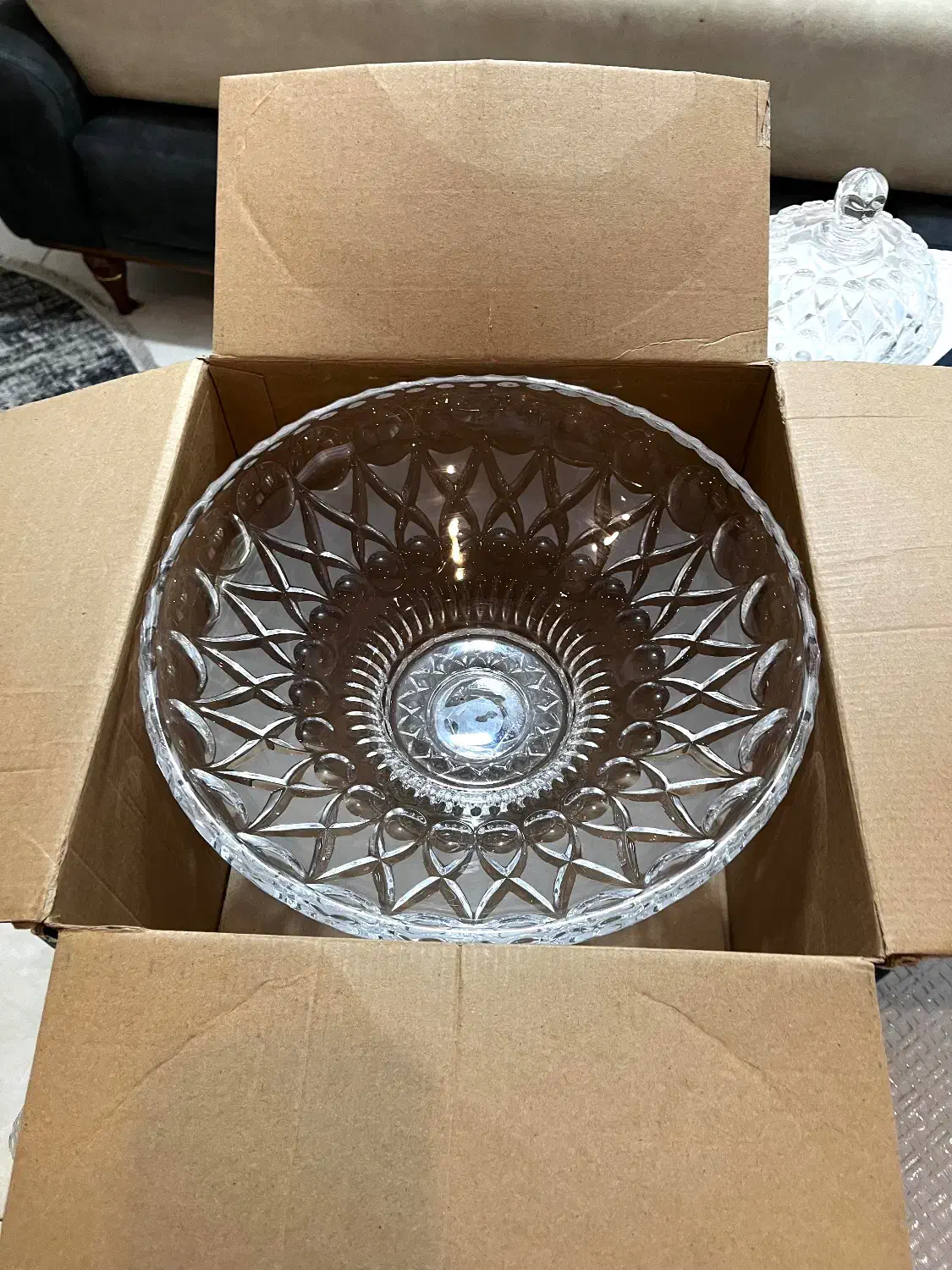 سرویس پذیرایی کریستال ۳تیکه|ظروف سرو و پذیرایی|گرگان, |دیوار