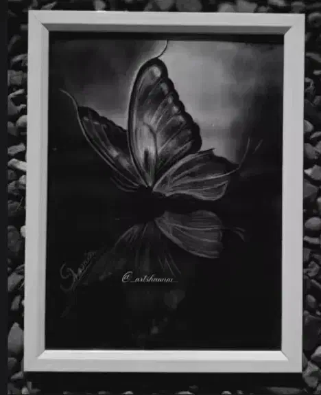 تابلوی سیاه قلم|تابلو، نقاشی، عکس|لاهیجان, رجایی|دیوار