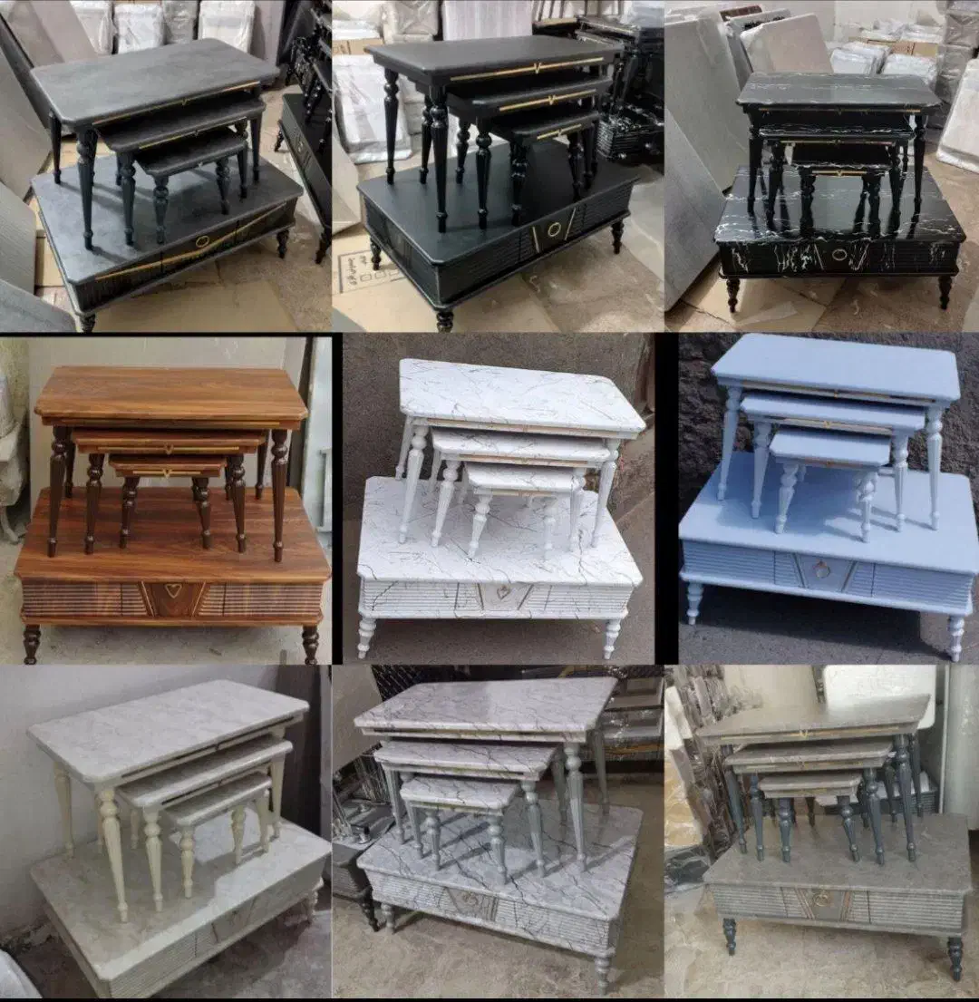 میز رنگ بندی دلخواه|میز و صندلی غذاخوری|کاشمر, |دیوار