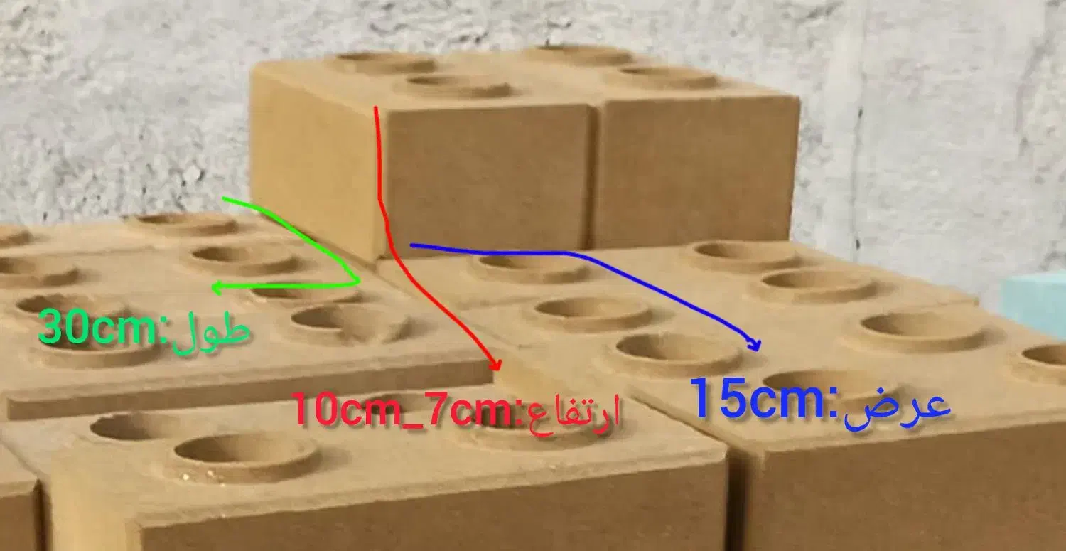 کارخانه بلوک پازلی|مصالح و تجهیزات ساختمان|اصفهان, خاتون‌آباد|دیوار