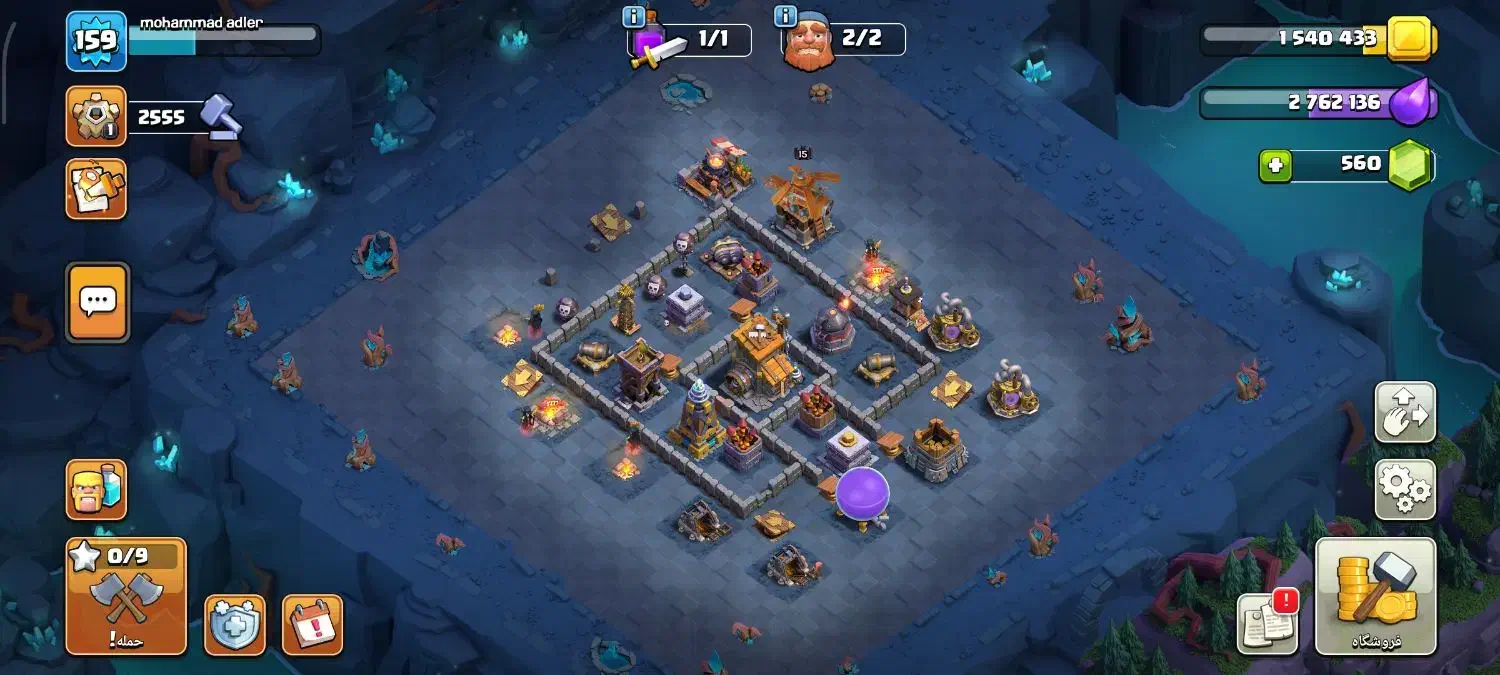 اکانت کلش اف کلنز|کنسول، بازی ویدئویی و آنلاین|فیروزآباد (فارس), |دیوار