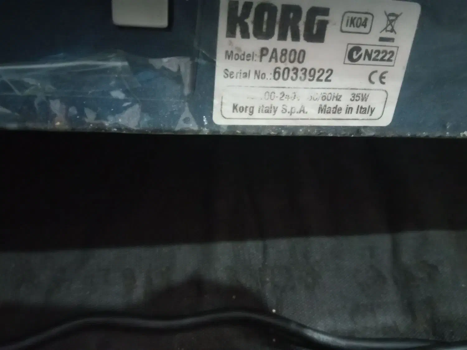 کرگpa800 سری 603|پیانو، کیبورد، آکاردئون|ایلام, |دیوار