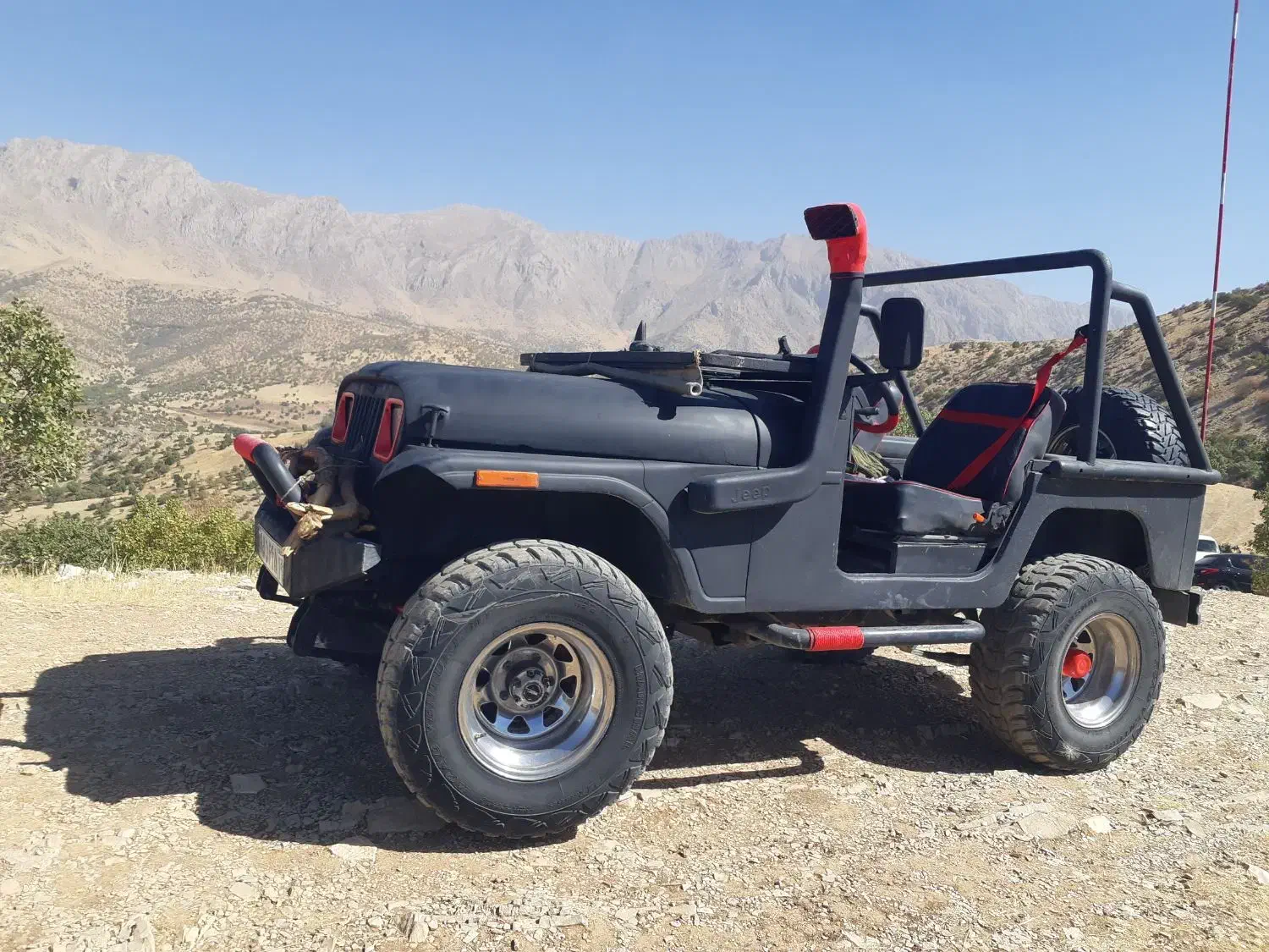 فورمالیته جیپ آفرود صحرا عروسی عقد تولد تفریح|خودرو اجارهای|کرمانشاه, |دیوار