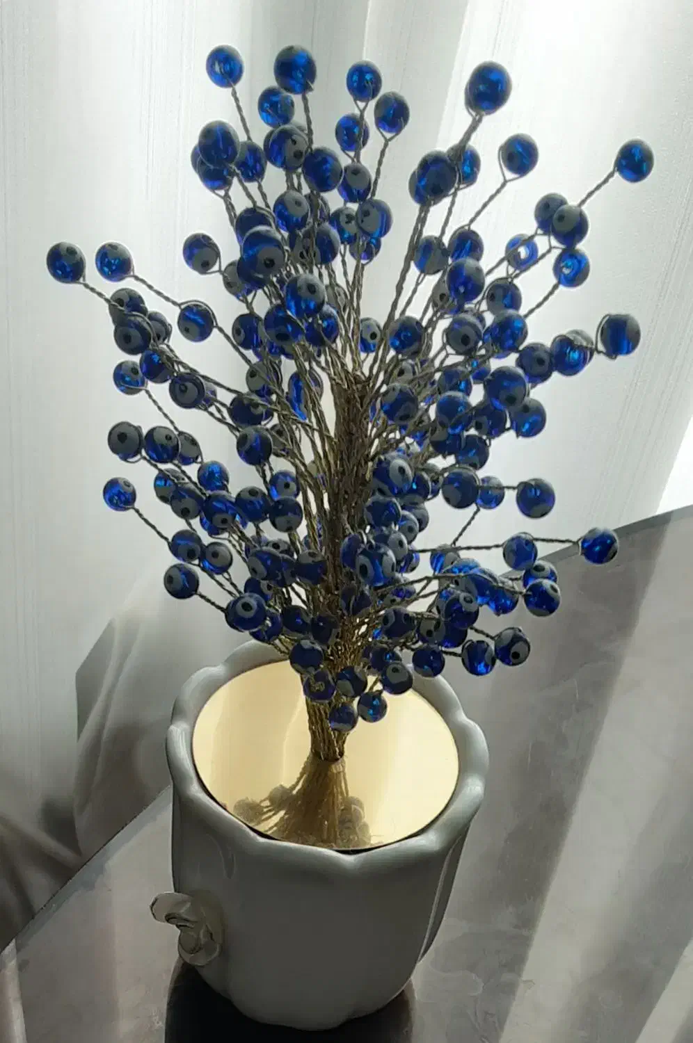 گلدان چشم نو|گل مصنوعی|کرمانشاه, |دیوار