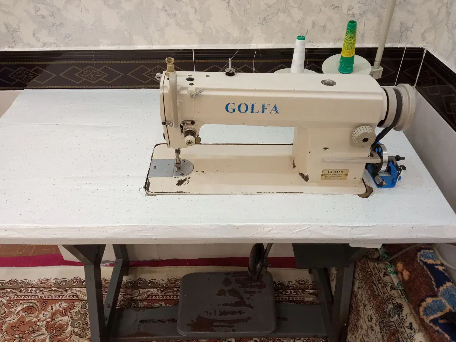 چرخ خیاطی|چرخ خیاطی و ریسندگی|قروه, |دیوار