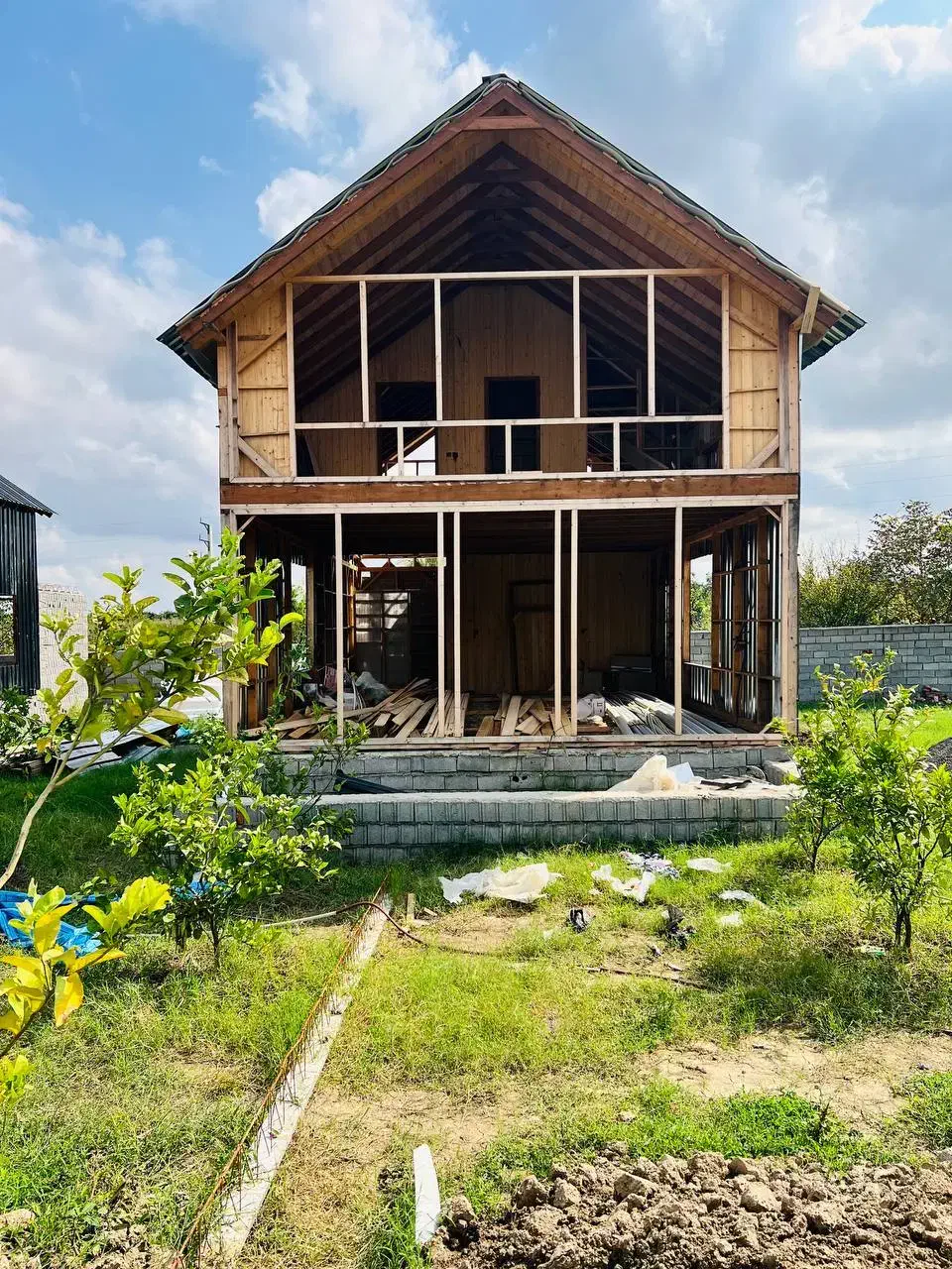 لذت شمال در شهرک یک تیپ نزدیک جاده آسفالت با سند|فروش زمین و ملک کلنگی|آمل, |دیوار