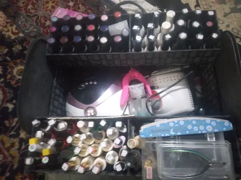 وسایل کاشت ناخن بصورت کامل|آرایشی، بهداشتی، درمانی|ایلام, |دیوار