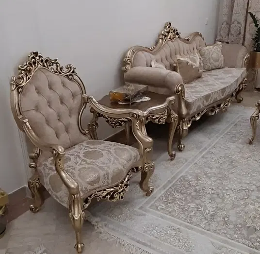 مبل چراغان ۸ نفره و غذا خوری ۶ نفره|مبلمان خانگی و میز عسلی|تهران, نبی اکرم|دیوار