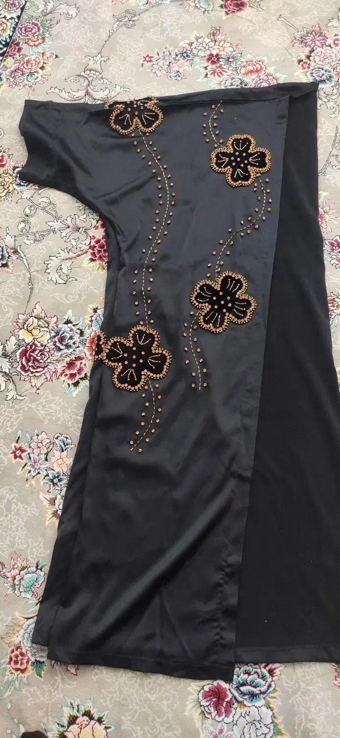 مانتو عبایی در حد نو|لباس|جوانرود, |دیوار