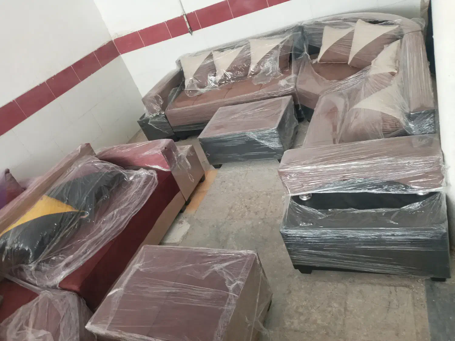 مبل ال کاپ باکس دار|مبلمان خانگی و میز عسلی|قم, علی آباد|دیوار