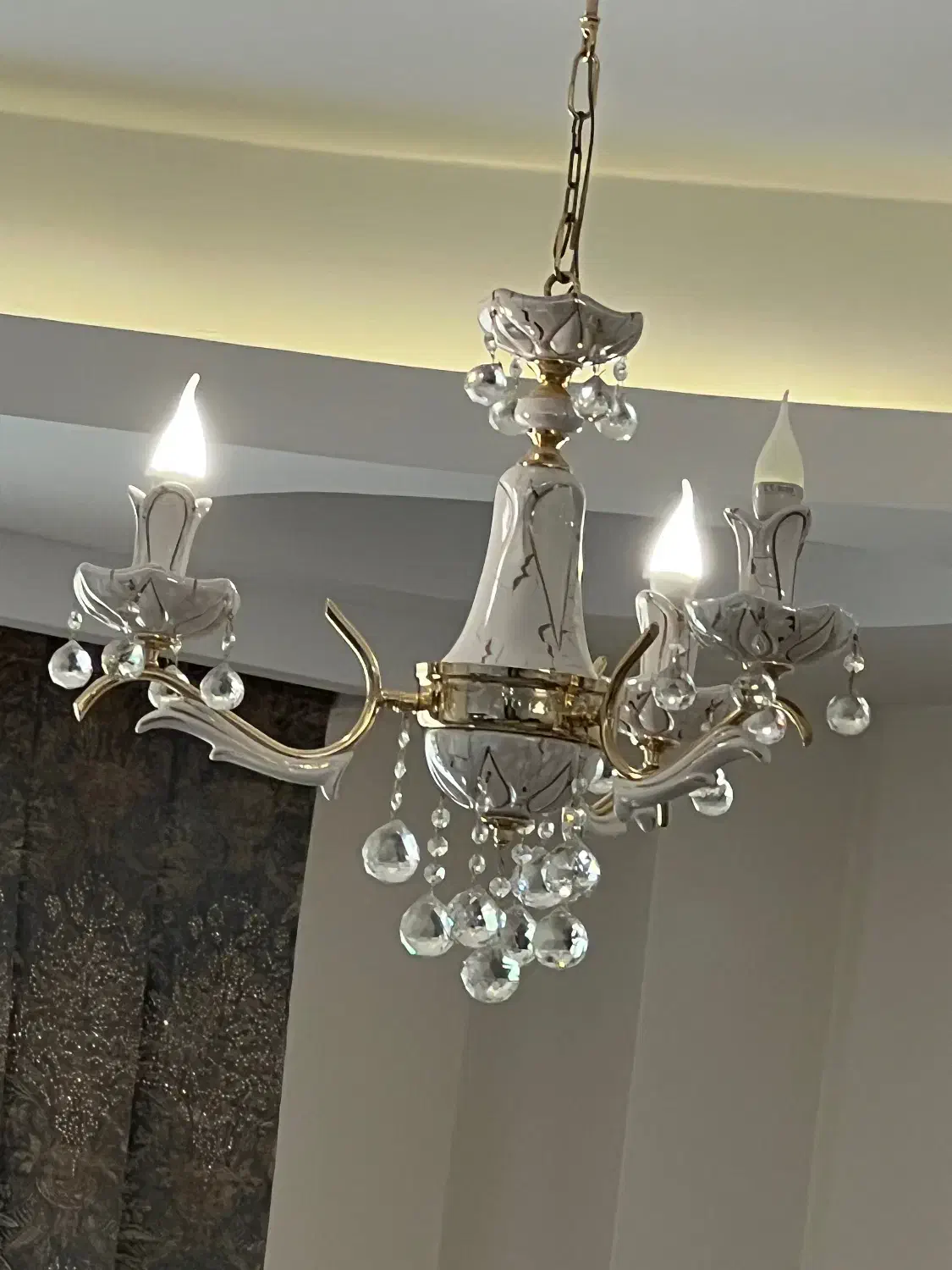 دو عدد لوستر|لوستر و چراغ آویز|تهران, جنت‌آباد جنوبی|دیوار