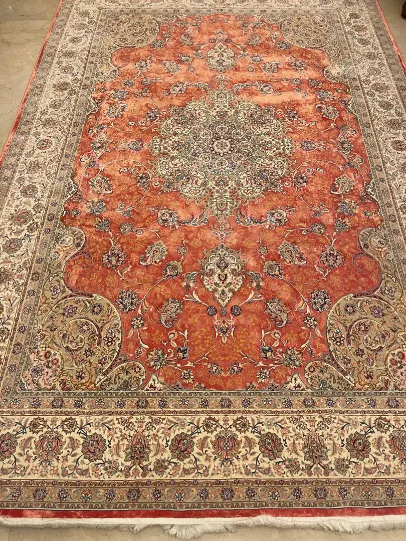 فروش لوازم منزل فرش ابریشم ماشینی جفت شش|حراج|تهران, دردشت|دیوار