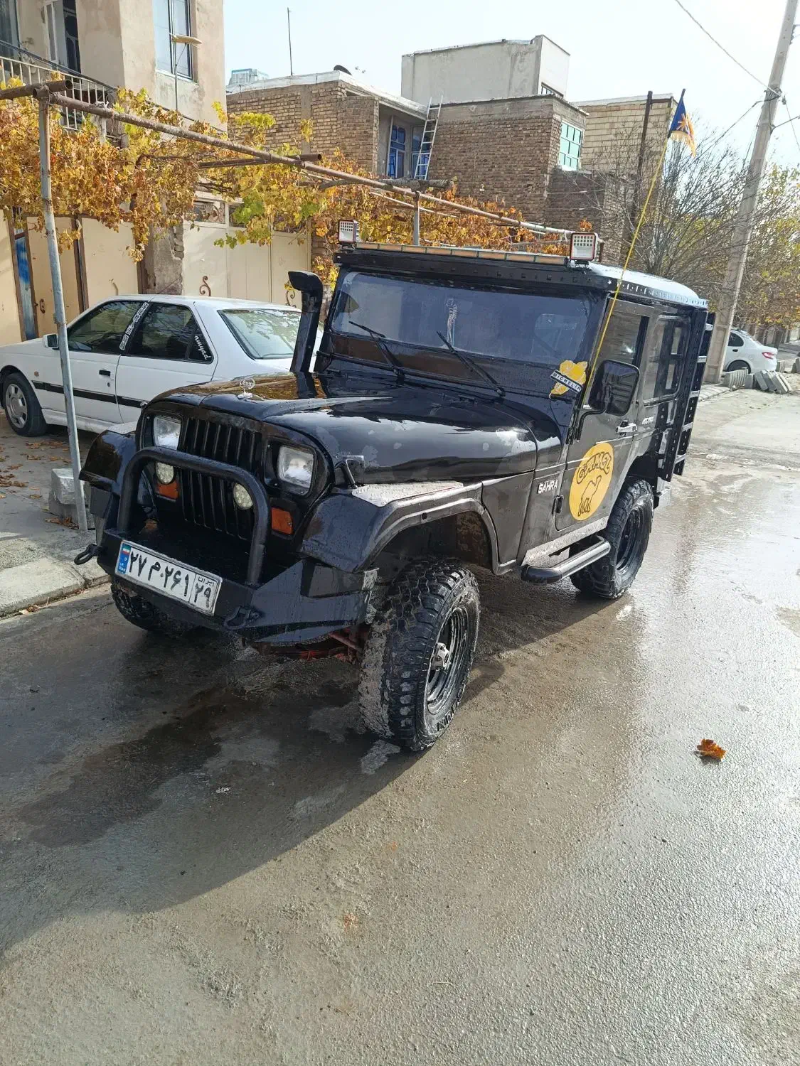 فروش جیپ صحرا مدل 75|خودرو کلاسیک|صحنه, |دیوار