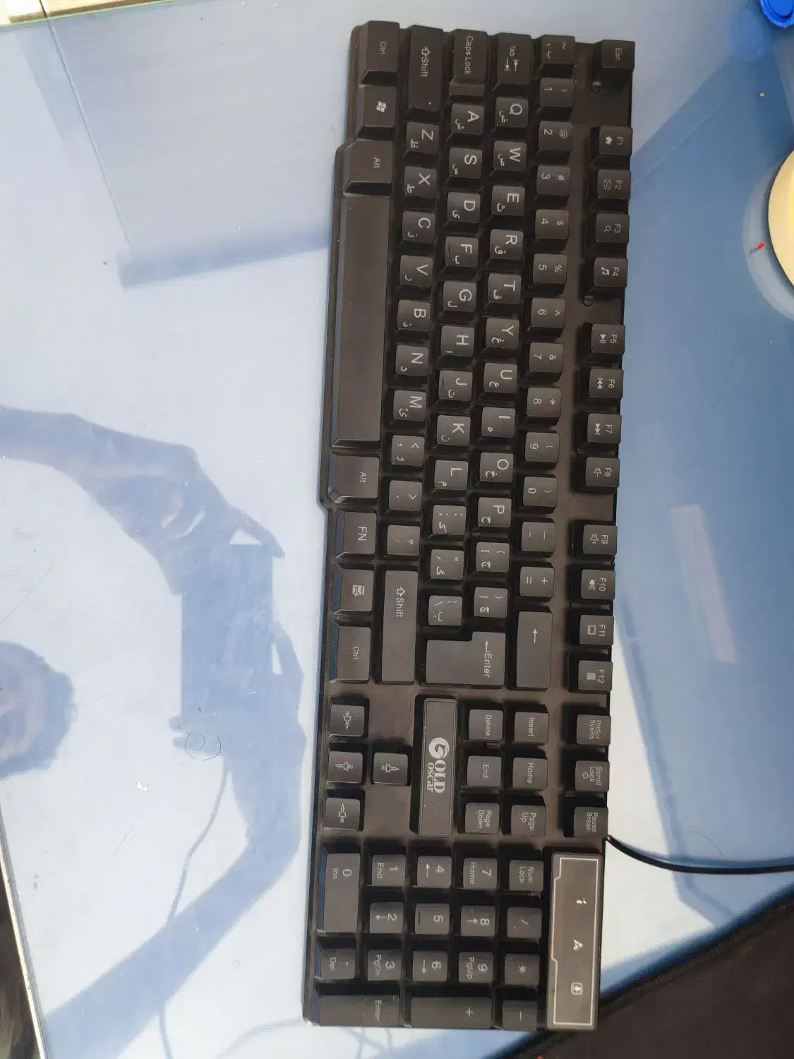 دوتا کیبورد گیمینگ با نور RGB و رقص نور|قطعات و لوازم جانبی رایانه|ارومیه, |دیوار