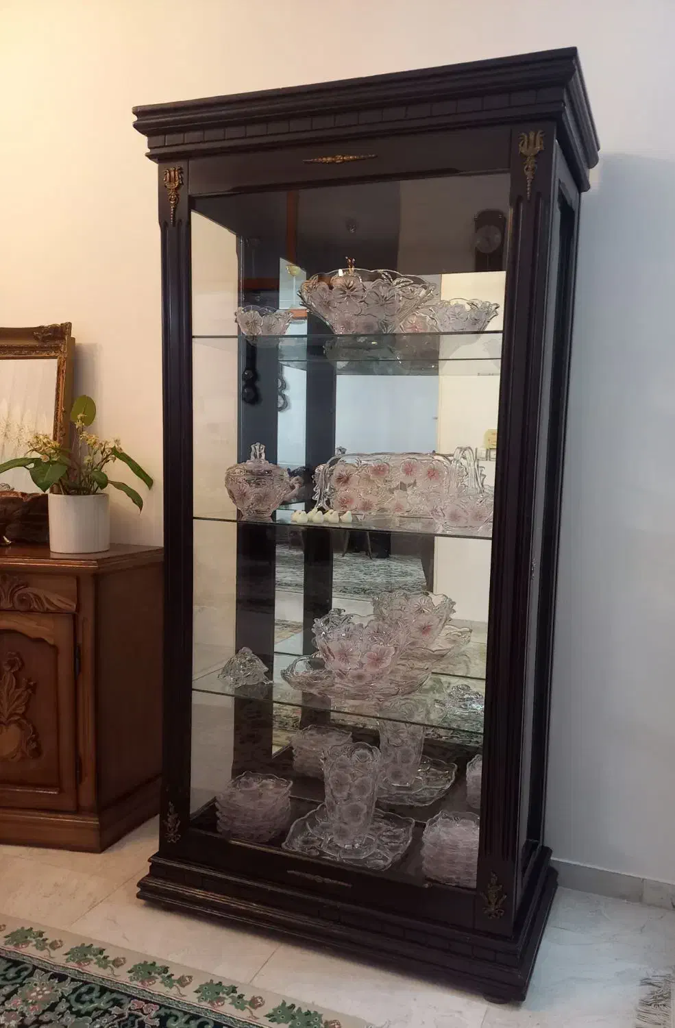 بوفه چوبی|بوفه، ویترین، کنسول|گنبد کاووس, |دیوار