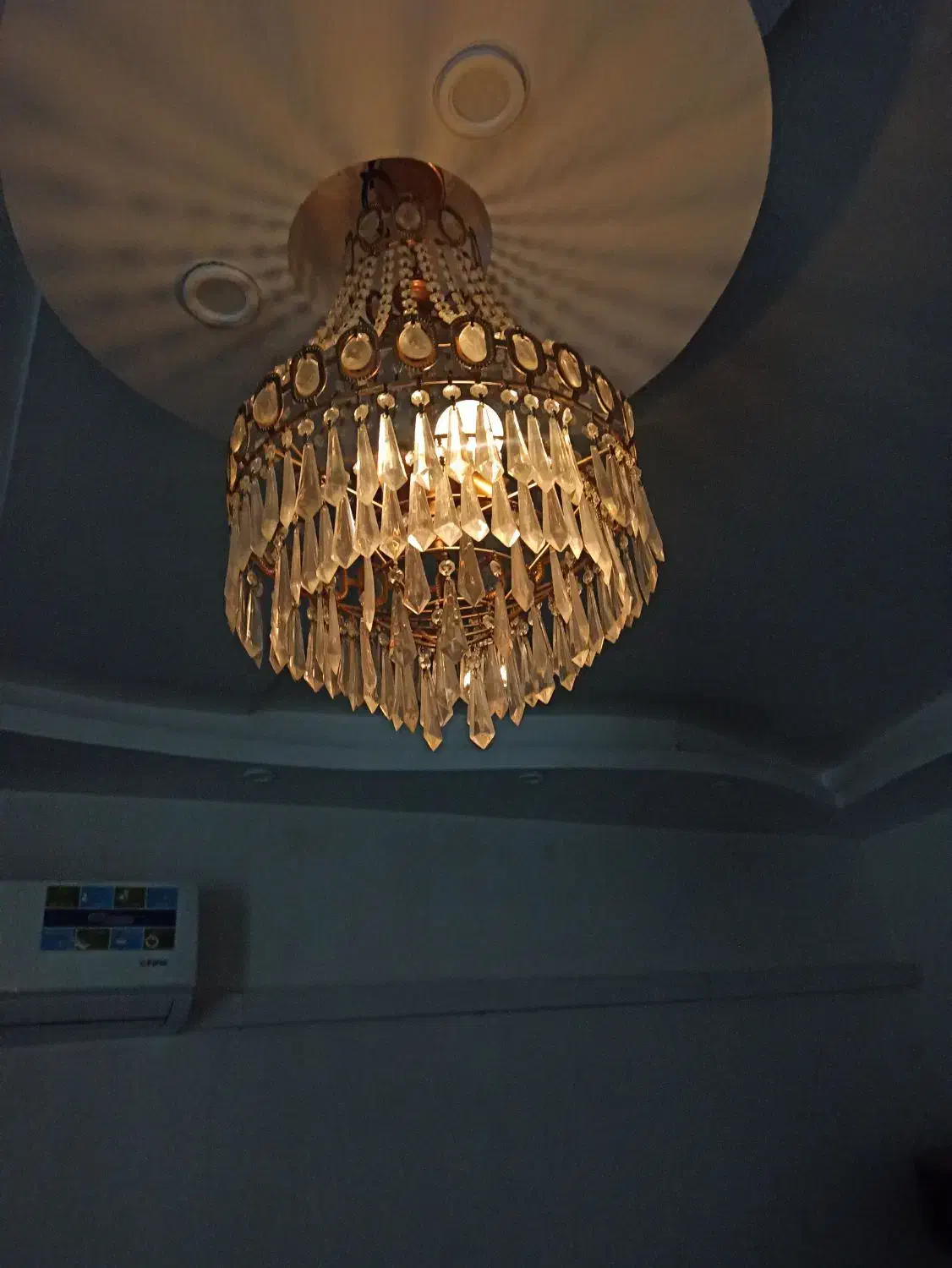 لوستر چراغ سقفی چراغ|لوستر و چراغ آویز|شوشتر, |دیوار