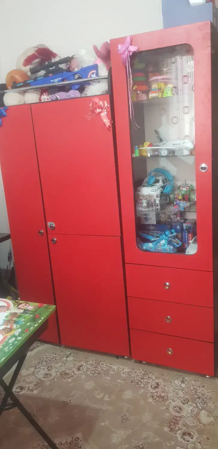 کمد نوجوان|تخت و سرویس خواب|ساوه, |دیوار