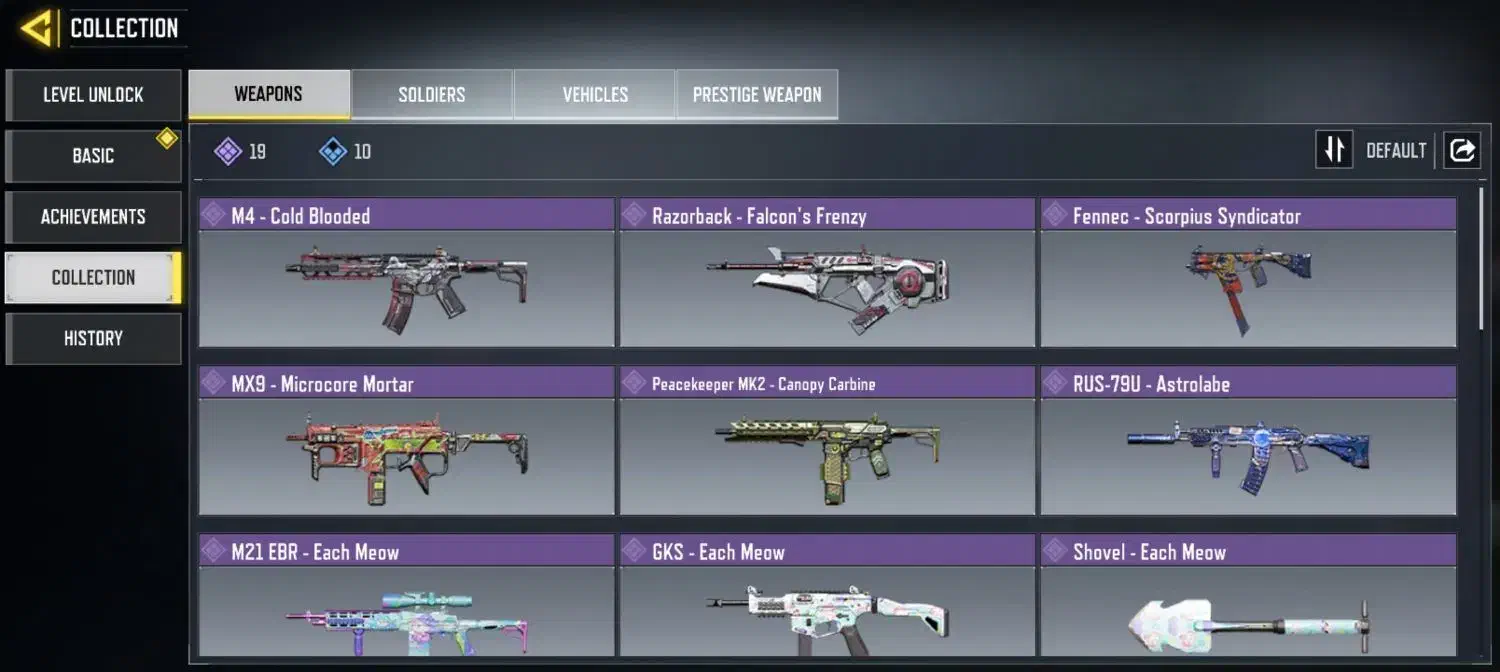 اکانت تک اسکین لجند|کنسول، بازی ویدئویی و آنلاین|اصفهان, شهرک زاینده رود|دیوار