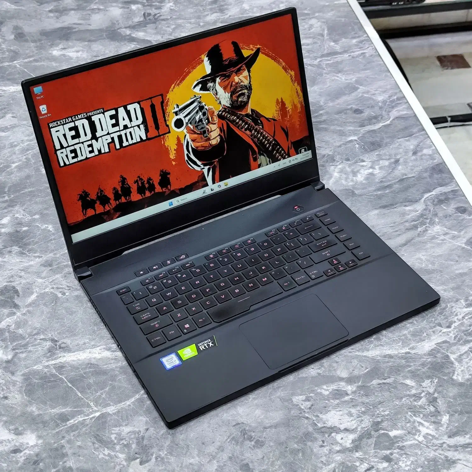 لپتاپ گیمینگ ASUS ROG با گرافیک 2060(سایفر سیستم)|رایانه همراه|تبریز, |دیوار