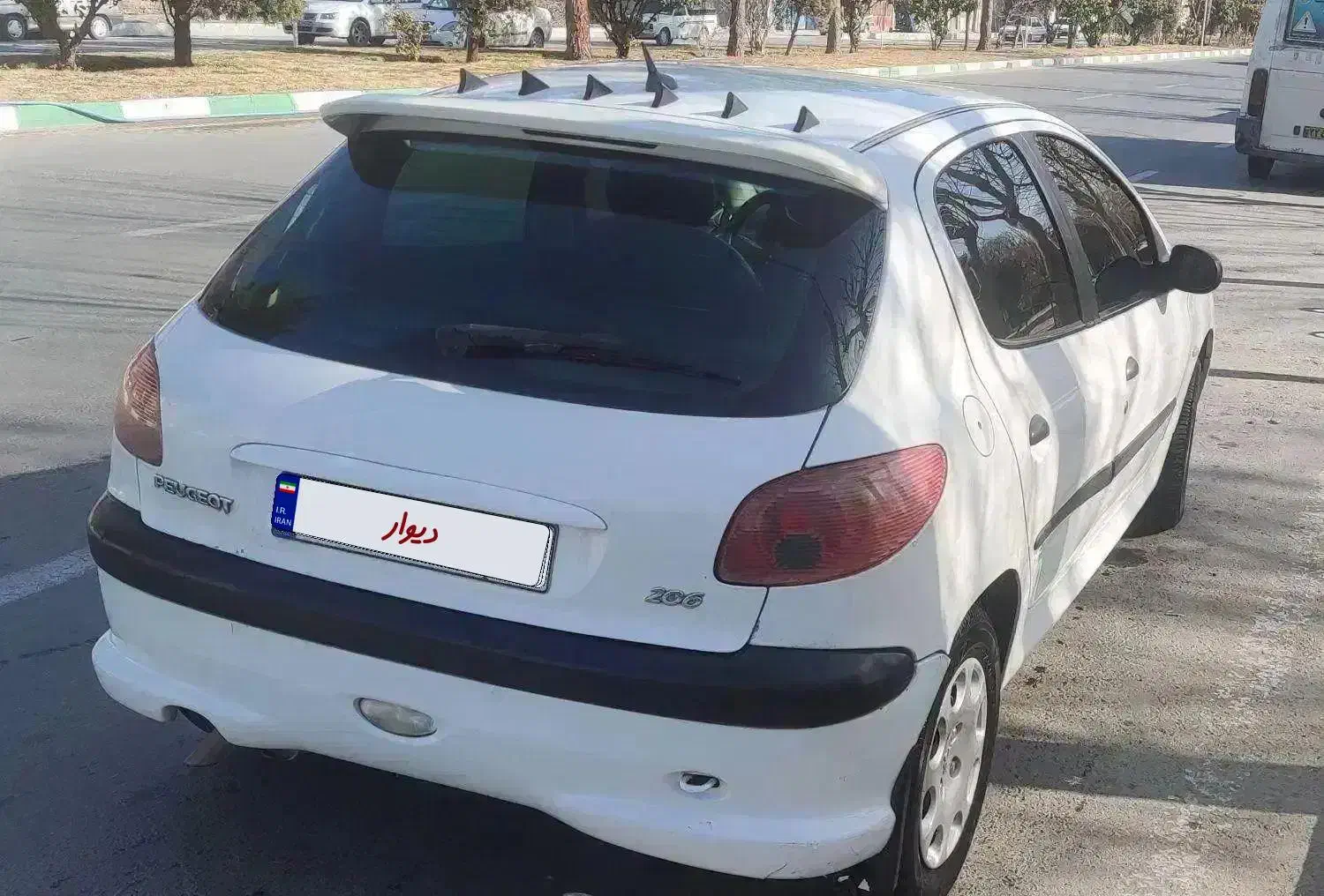 پژو ۲۰۶ تیپ ۲ مدل ۸۹|خودرو سواری و وانت|خمینی‌شهر, |دیوار