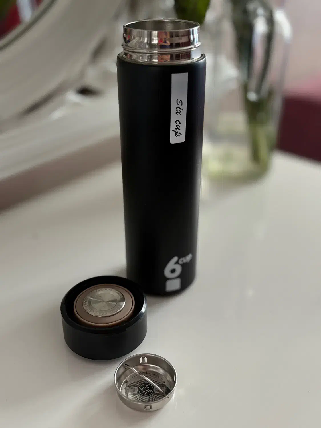 فلاسک استیل دمنوش ساز|ظروف نگهدارنده، پلاستیکی، یکبارمصرف|تهران, نیروی هوایی (پیروزی)|دیوار