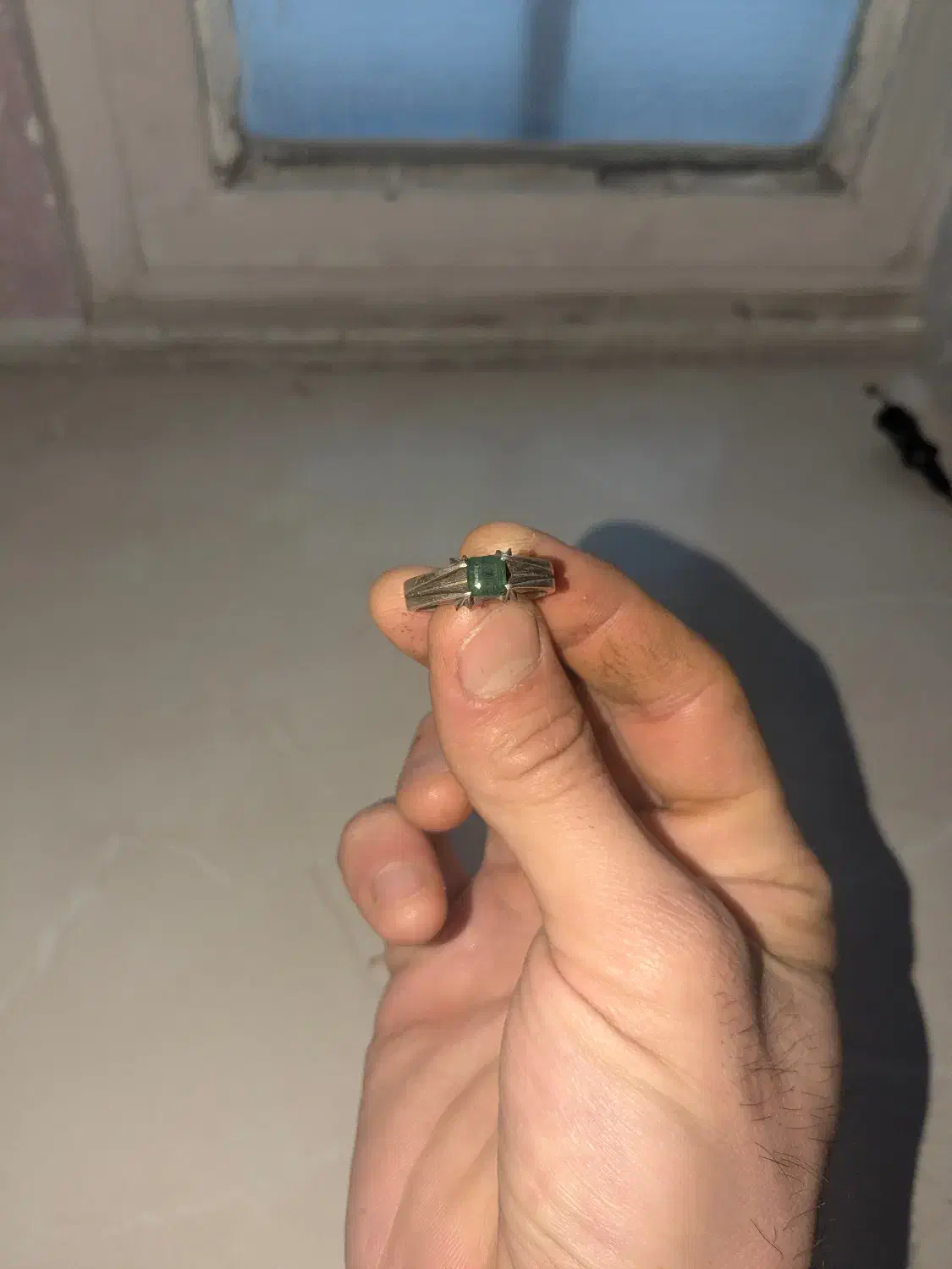 انگشتر زمرد کار دست|جواهرات|قم, زنبیل آباد|دیوار