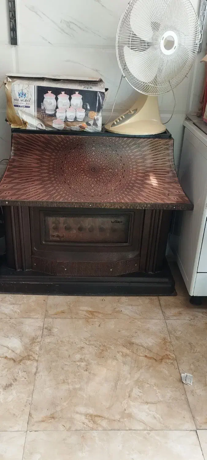 بخاری گازی|بخاری، هیتر، شومینه|بروجرد, |دیوار