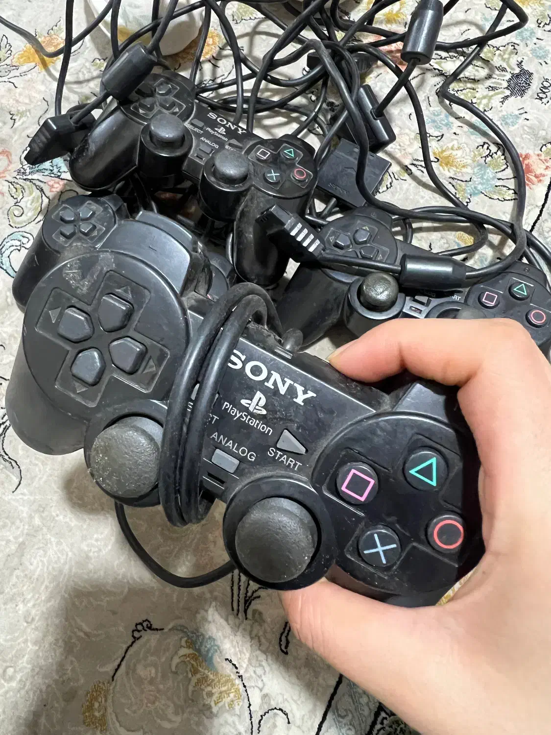 دسته پلی استیشن سونی|کنسول، بازی ویدئویی و آنلاین|مشهد, طلاب|دیوار