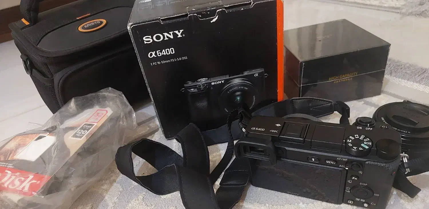 sony سونی(a 6400)|دوربین عکاسی و فیلم‌برداری|ری, دیلمان|دیوار