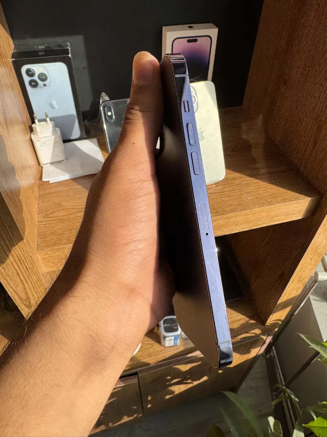 iphone 14 pro max دوسیم ۲۵۶ باتری ۸۴ کف‌قیمت|موبایل|مشهد, بهشت|دیوار