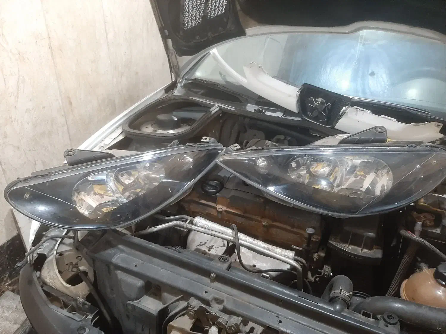 کاسه چراغ ۲۰۶ دودی|قطعات یدکی و لوازم جانبی|ری, امین آباد|دیوار