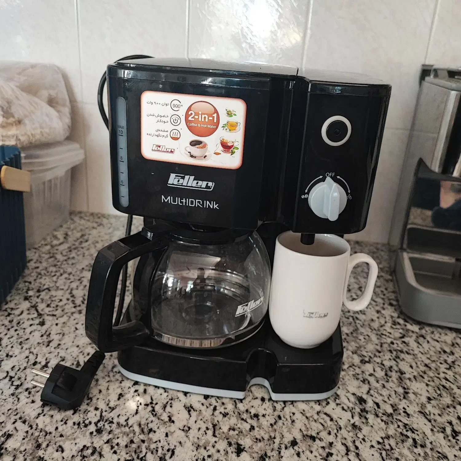 قهوه ساز|قوری، کتری، قهوه‌ساز دستی|جهرم, |دیوار