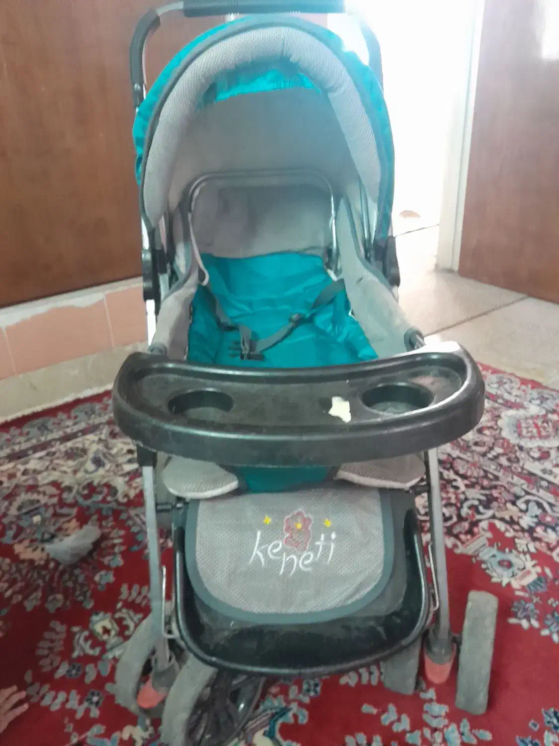 کالسکه بچه سالم وتمیز|کالسکه و لوازم جانبی|ساوه, |دیوار