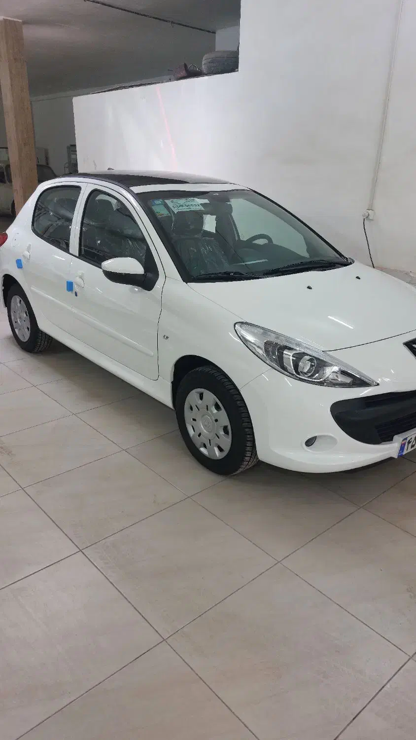 ۲۰۷ پانا سفید قالپاق تحویلی برج ۵|خودرو سواری و وانت|بجنورد, |دیوار