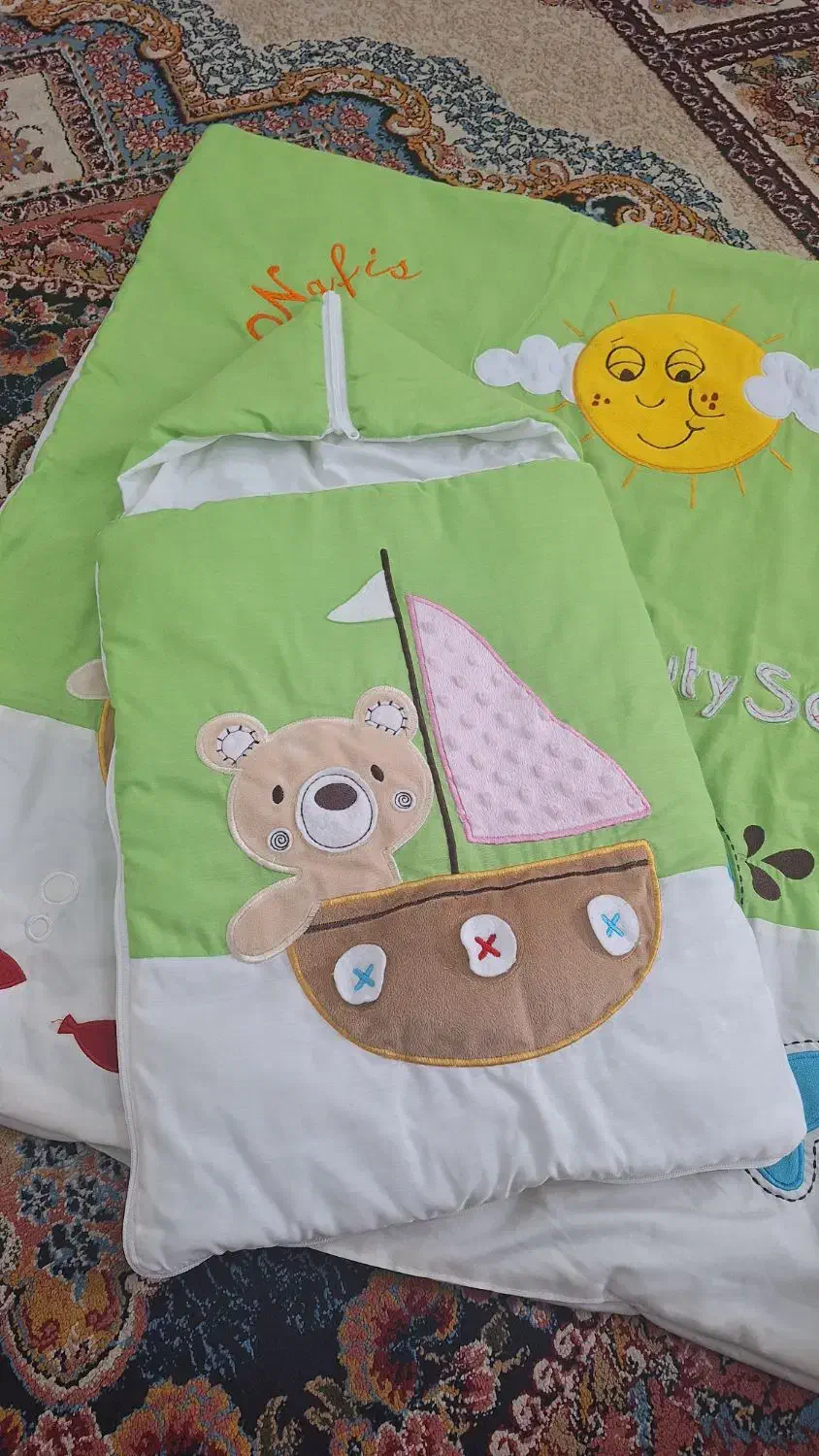 قنداق فرنگی و سرویس خواب|اسباب و اثاث بچه|اهواز, شهرک دانشگاه|دیوار