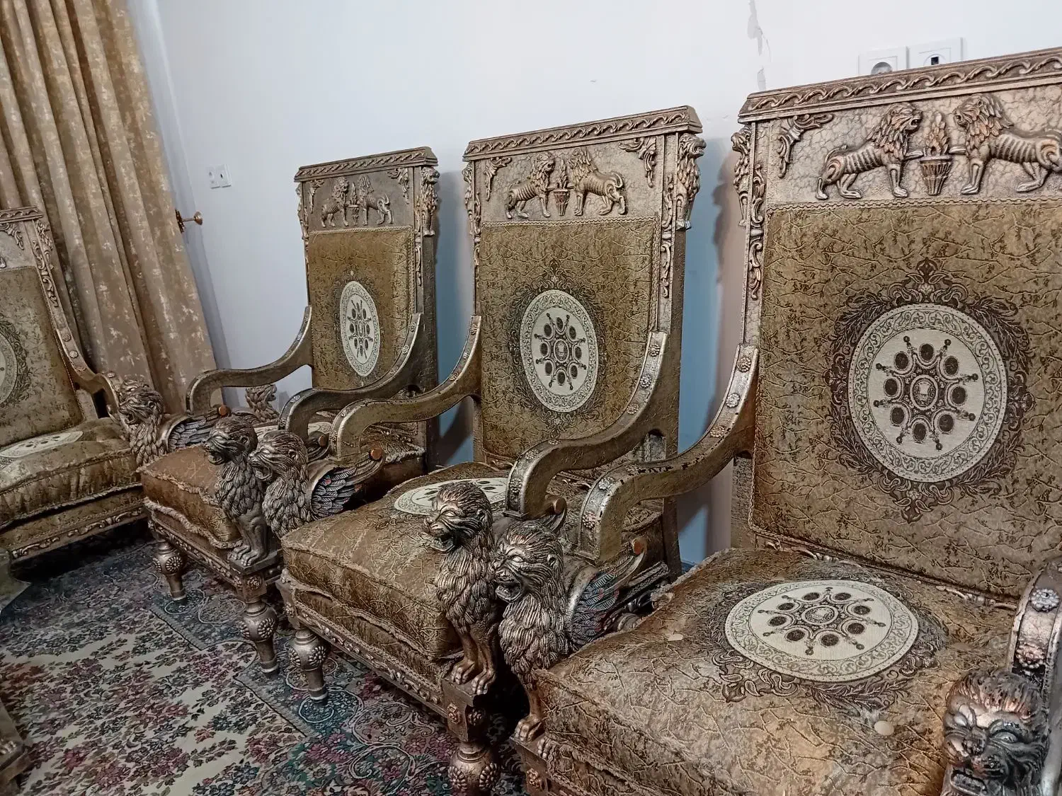 مبل نه نفره|مبلمان خانگی و میز عسلی|سیرجان, |دیوار