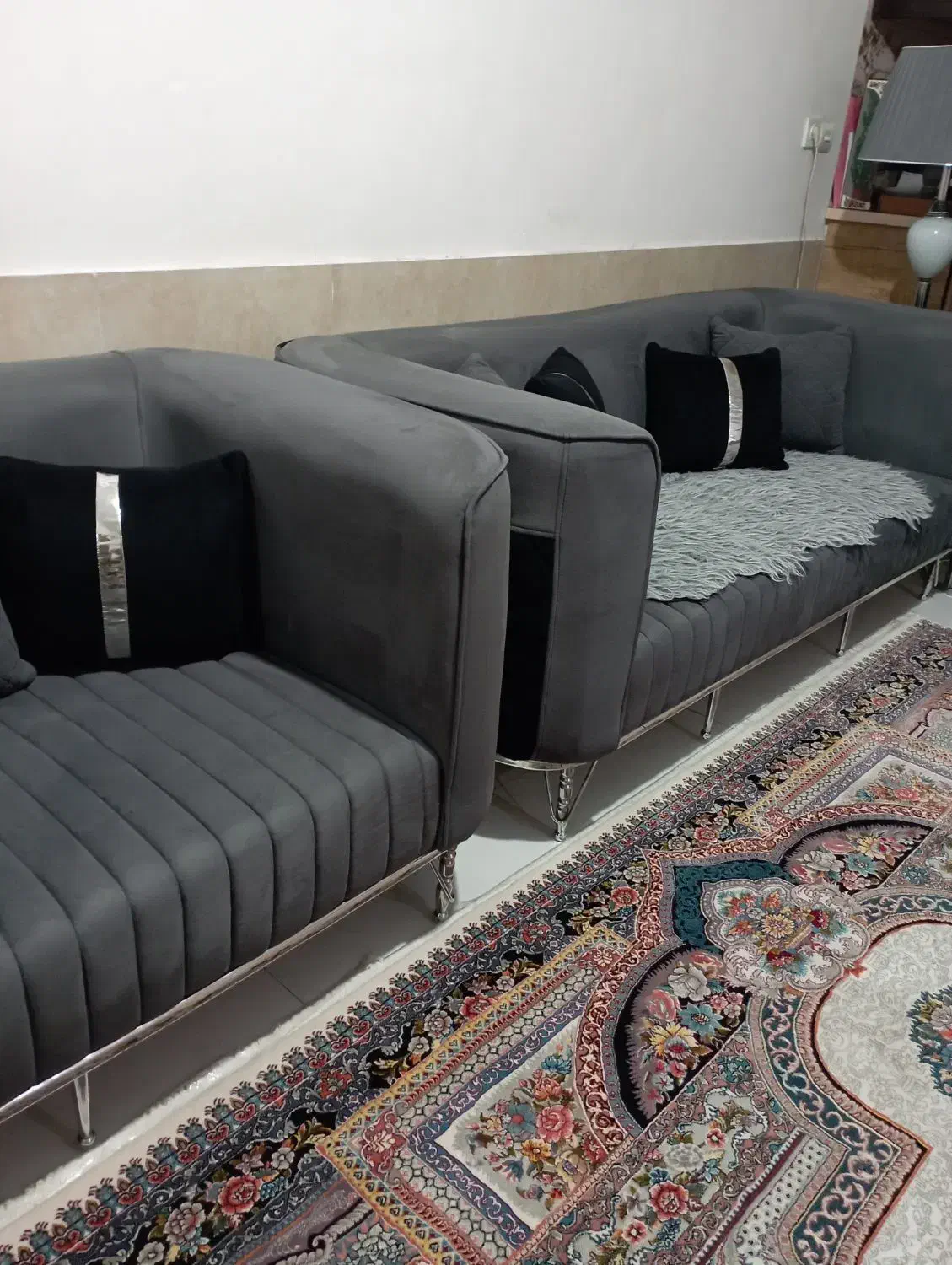 مبل 7 نفره|مبلمان خانگی و میز عسلی|رباط‌کریم, رباط‌کریم|دیوار