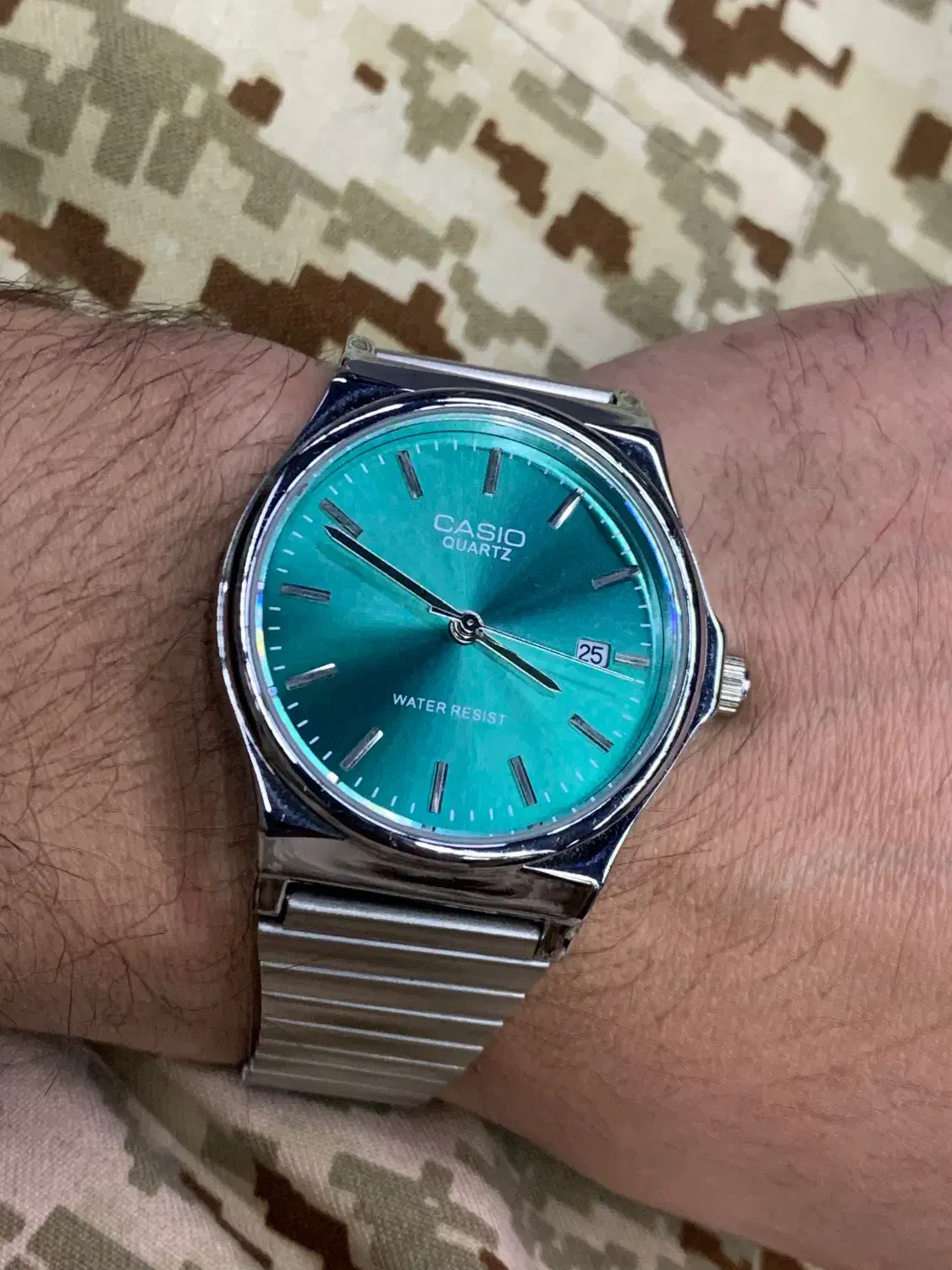 ساعت کاسیو بند استیل رنگ کمیاب|ساعت|تهران, تهرانسر شمالی|دیوار