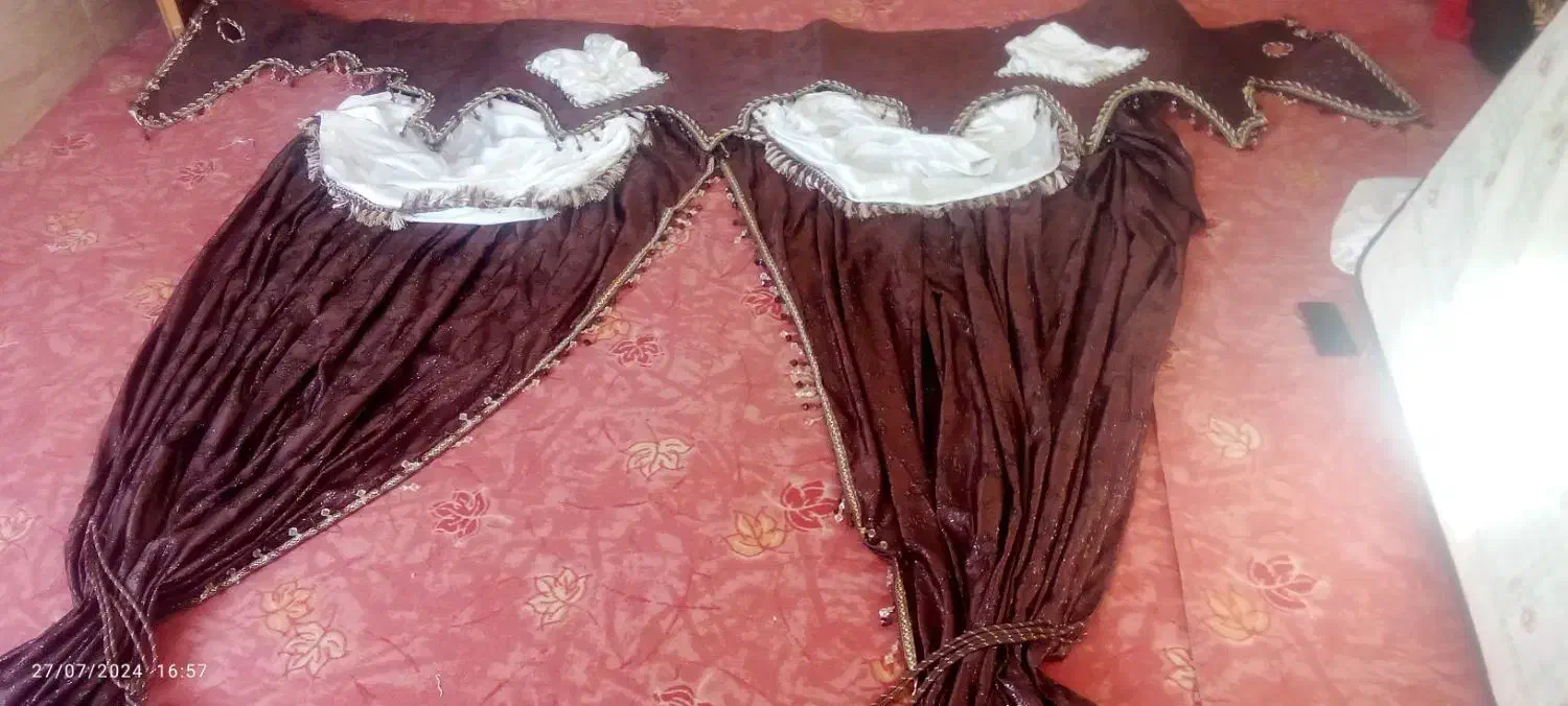 پرده سلطنتی|پرده، رانر، رومیزی|زرقان, |دیوار