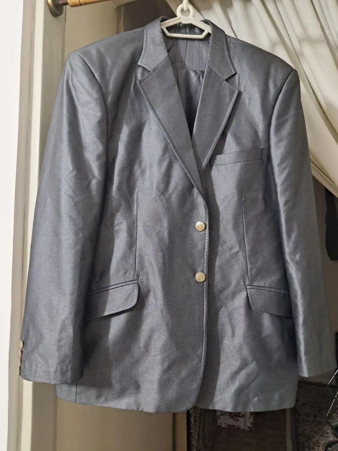 کت و شلوار دودی ویه کت تک زرشکی|لباس|اراک, |دیوار