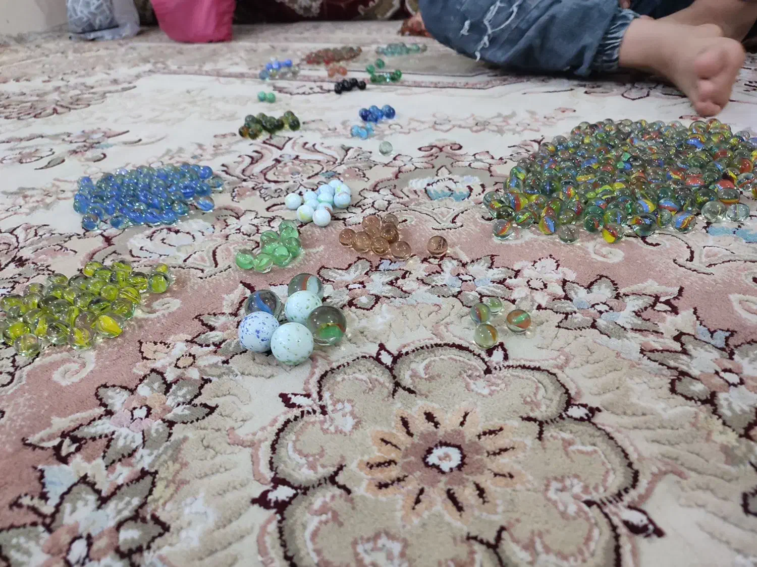 فروش 400عدد تیله دونه ای 1500|اسباب‌‌بازی|شوش, |دیوار